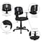 Flash Furniture Pivot Back Black Mesh Chair LF-134-A-BK-GG - alternate 4